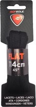 137cm Sofsole schoenveter zwart 10mm x 114cm
