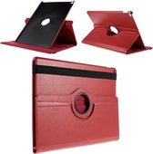 Apple iPad Pro 12.9 Hoesje Rood met 360 graden Draaibare Houder