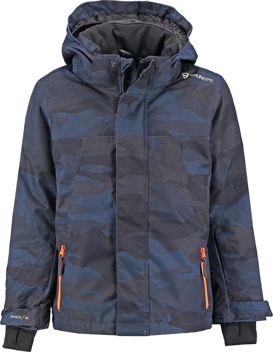 Brunotti Gullies Wintersportjas Jongens Maat 152 Navy bol