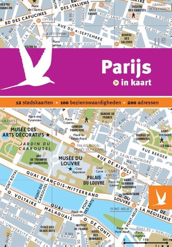 9789025756192 - Dominicus stad-in-kaart - Parijs in kaart