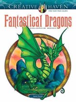 Creative Haven Fantastical Dragons Coloring Book
