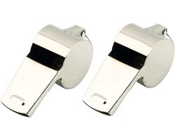 Voetbal fluit, Scheidstrechterfluit (2 stuks)