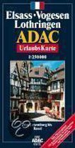 ADAC UrlaubsKarte Elsass, Vogesen, Lothringen 1 : 250 000