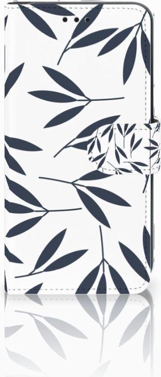 Xiaomi Mi A2 Lite Hoesje Leaves Blue