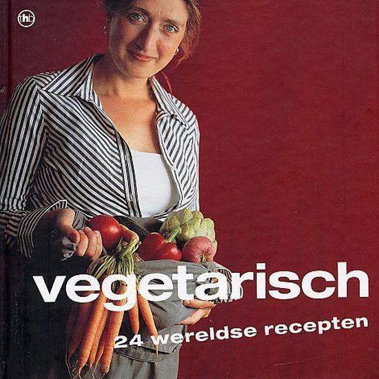 Cover van het boek 'Vegetarisch. 24 wereldse recepten'