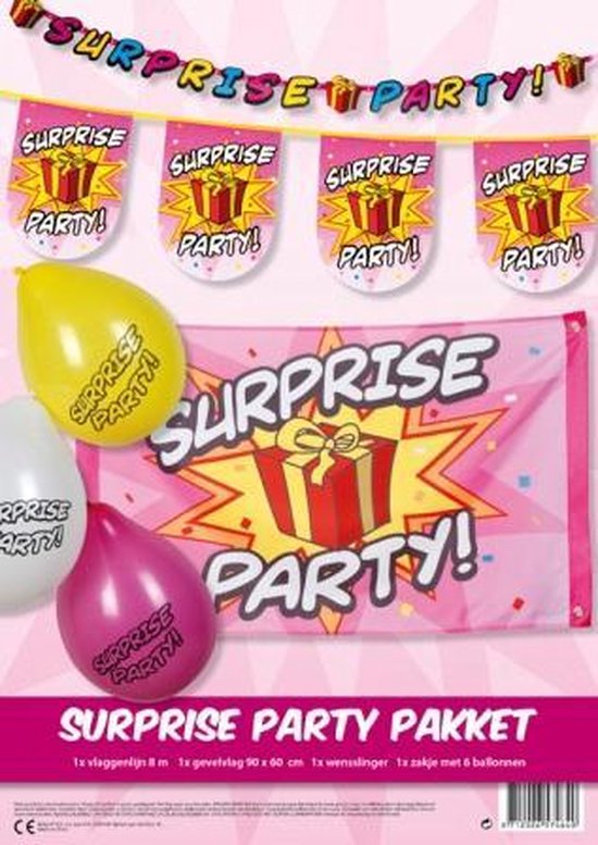 Bol Com Surprise Party Pakket 4 Delig
