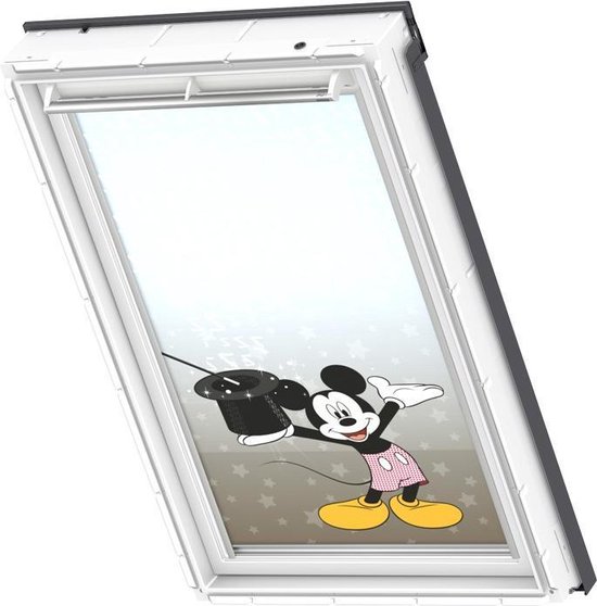 VELUX Verduisterend rolgordijn - Disney Mickey Mouse - Handbediend -  Raamcode: MK06 -... | bol.com