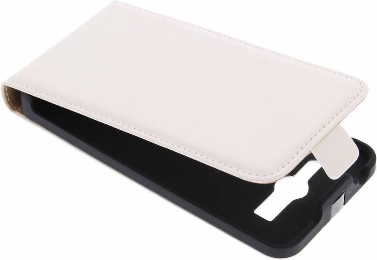 Mobiparts - wit premium flipcase voor de Huawei Ascend G525