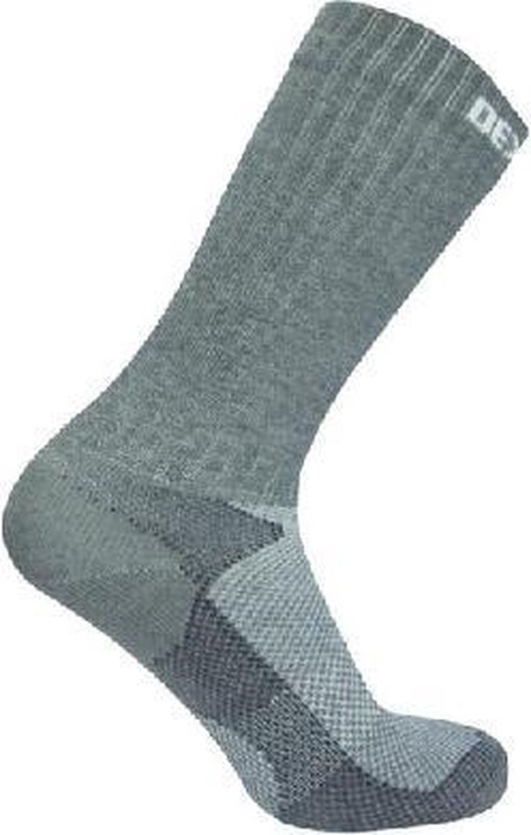 Dexshell - Terrain Walking Socks - Outdoor - Waterdichte sokken - Wandelsokken - Thermosokken - Ademend - 100% Waterproof - Grijs - L