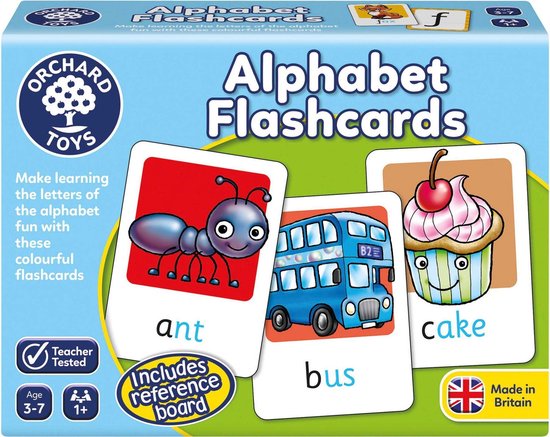 Thumbnail van een extra afbeelding van het spel Orchard Toys Alphabet Flashcards