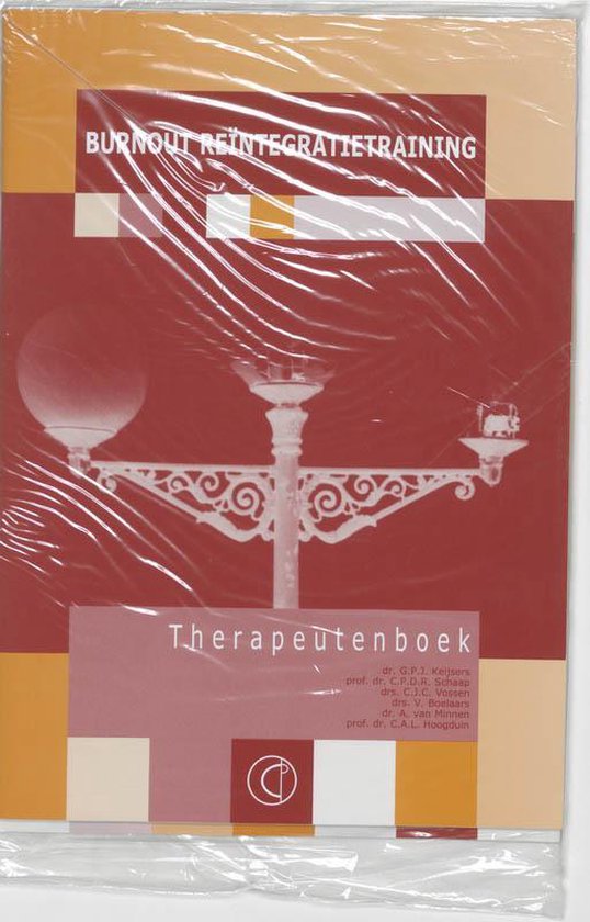 Burnout reintegratietraining / Therapeutenboek werkboek