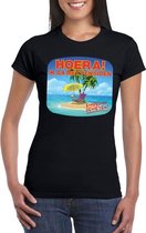 Pensioen t-shirt zwart dames XS