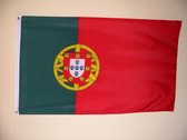 Portugese vlag van Portugal 90 x 150 cm