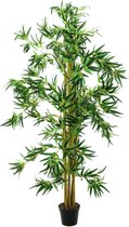Europalms - Bamboe / Bamboo - 210cm - Groen - Kunstplant