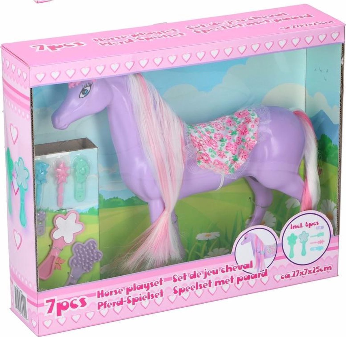 Figurine Cheval Julip HOTY 1990 – Horse Of The Year, Avec Tapis, Neuve En Boîte