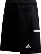 adidas Team 19 Short Junior Sportbroek - Maat 140  - Unisex - zwart/wit
