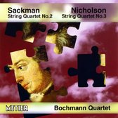 Bochmann Quartet - Sackman & Nicholson: Quartets (CD)