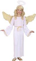 WIDMANN - Verkleedkostuum goudkleurige engel voor kinderen - 158 (11-13 jaar)