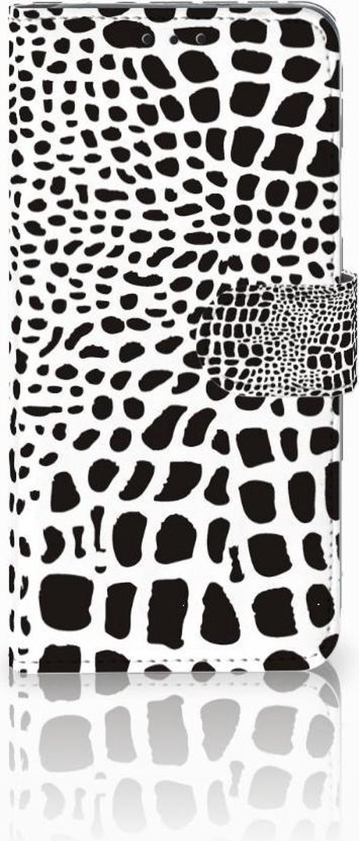 Samsung Galaxy S10 Plus Telefoonhoesje met Pasjes Slangenprint