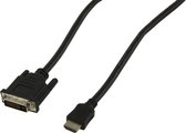 Basic kabel HDMI 19pins - DVI-D 1,50 m