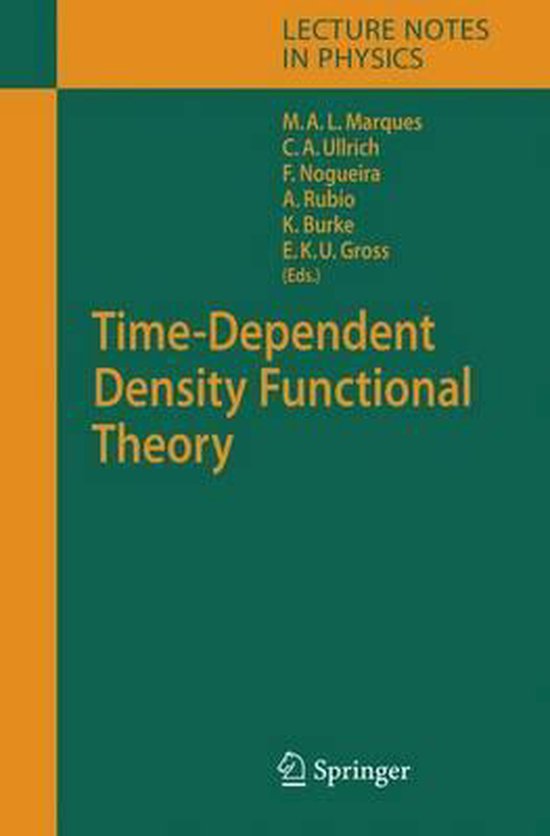 TimeDependent Density Functional Theory 9783642071287 Boeken