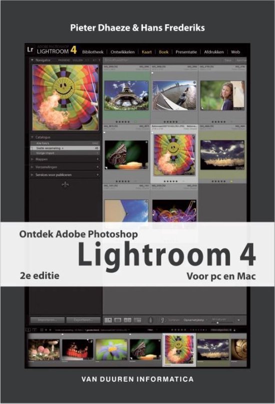 Cover van het boek 'Ontdek Adobe photoshop lightroom 4' van Pieter Dhaeze