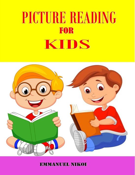 picture reading for kids - cover