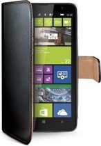 Celly bookcase zwart- Lumia 1320