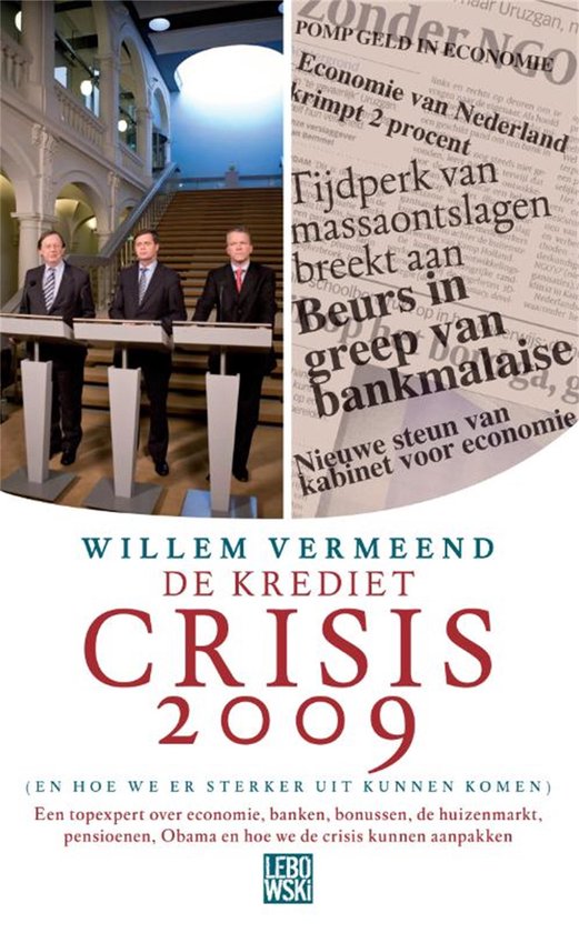 Cover van het boek 'De Kredietcrisis' van Willem Vermeend