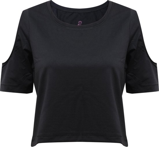 Yoga-Breathe-Shirt "Raffaela" - black S Loungewear shirt YOGISTAR