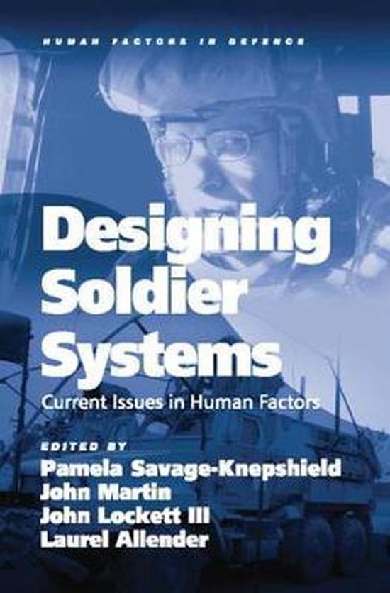 Human Factors in Defence- Designing Soldier Systems - cover