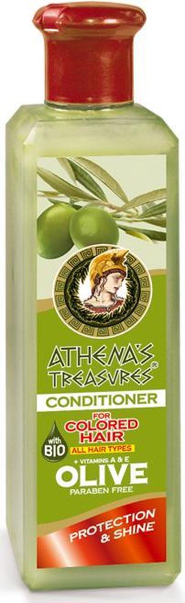 Pharmaid Athenas Treasures Conditioner voor gekleurd haar | met Olijf extracten | Natuurlijk 250ml