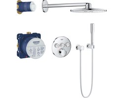 GROHE Grohtherm SmartControl doucheset - Inbouw regendouche - ø 31 cm - Met mengkraan - 34709000