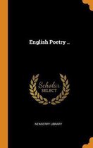 English Poetry ..