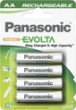 Panasonic EVOLTA batterij Mignon / AA Klaar voor gebruik P6I-AA in een pakket van 4