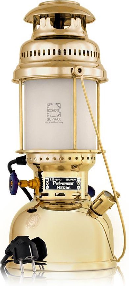 Petromax HK500 hanglamp messing goud elektro (px5me-h)