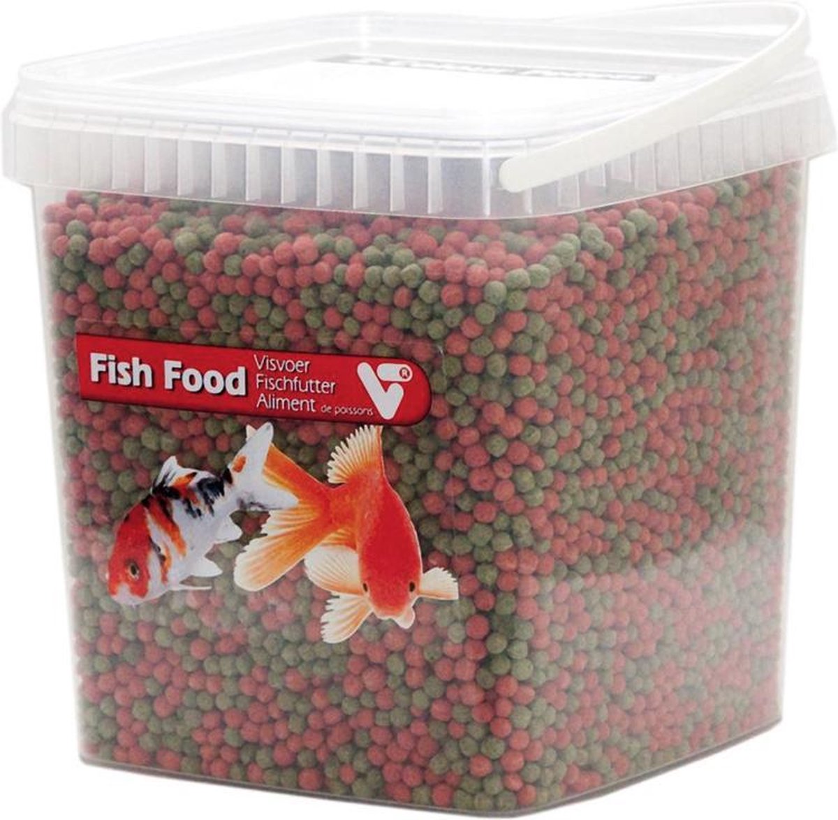 Velda Fish Food 2-Colour Pellet 6 mm 5000 ml /