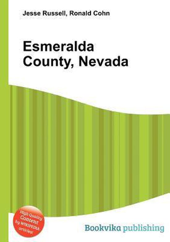 Esmeralda County, Nevada 9785510995862 Boeken