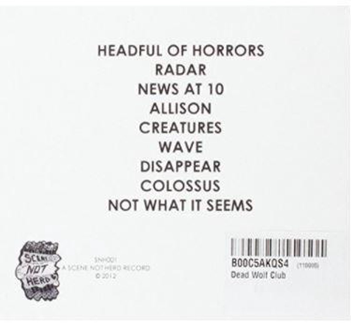 Dead Wolf Club - Dead Wolf Club