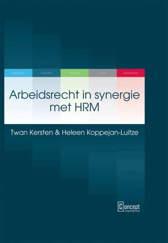 Arbeidsrecht in synergie met HRM - Twan Kersten | Tiliboo-afrobeat.com