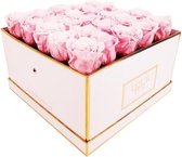 Infinity Bridal Pink Large White Flowerbox – Square