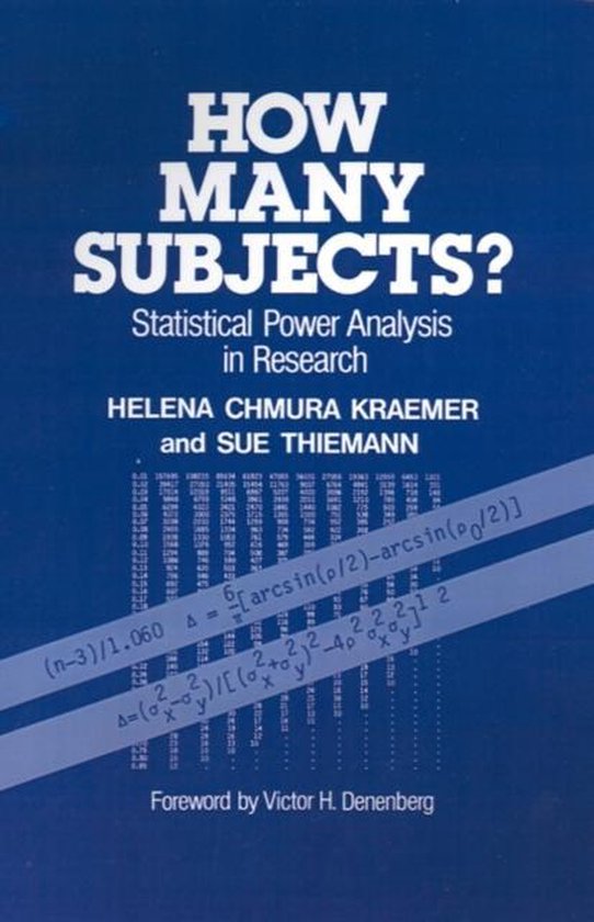 How Many Subjects? - cover