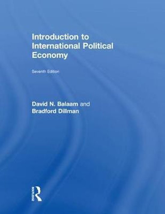 Introduction to International Political Economy 9781138206984 David N. Balaam Boeken