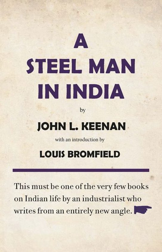 A Steel Man in India - cover