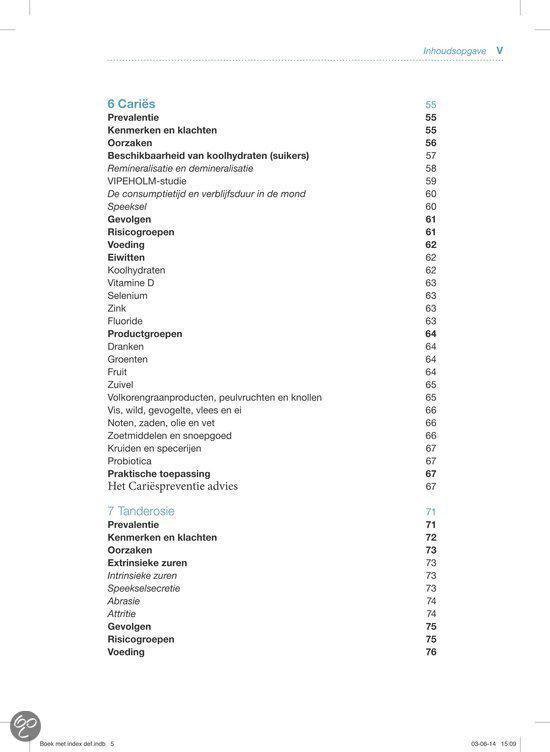 Voeding en mondgezondheid