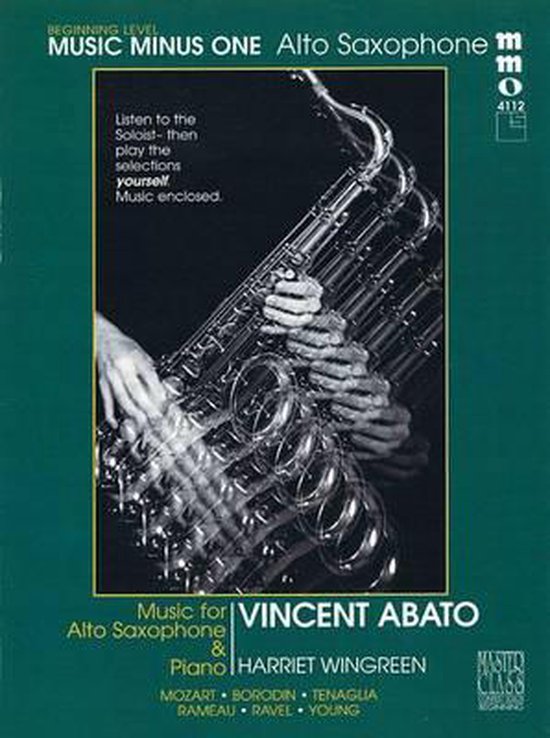 Beginning Alto Sax Solos Volume 2, Vincent Abato 9781596155909