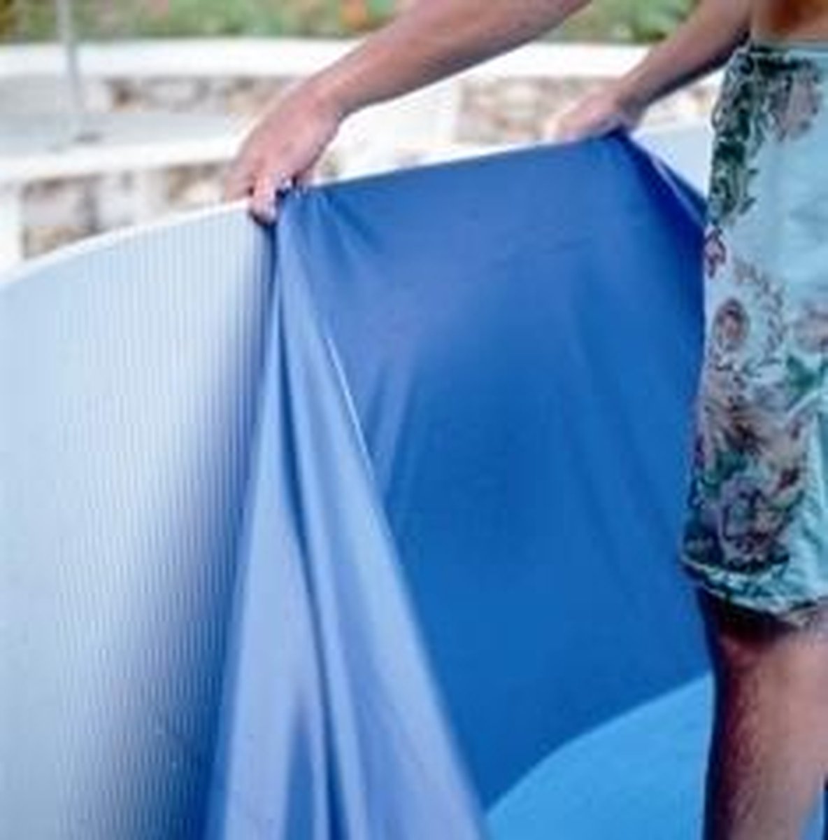 Gre Couverture pour piscine en acier - Ø 350 cm - Transparent