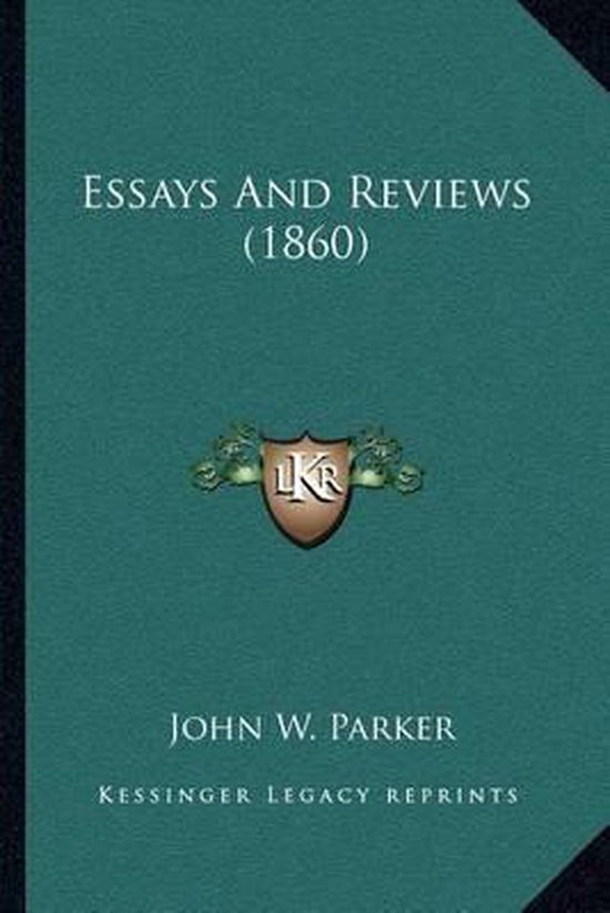 essays and reviews 1860 pdf