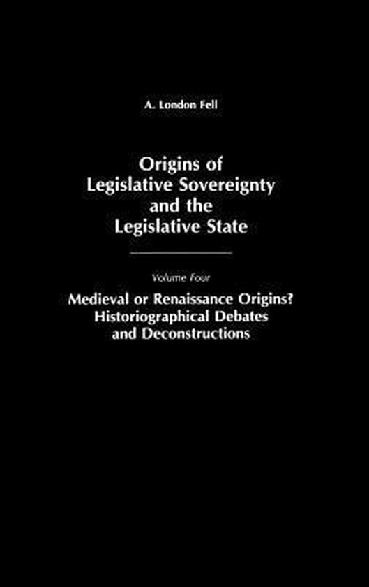 Foto: Origins of legislative sovereignty and the legislative state