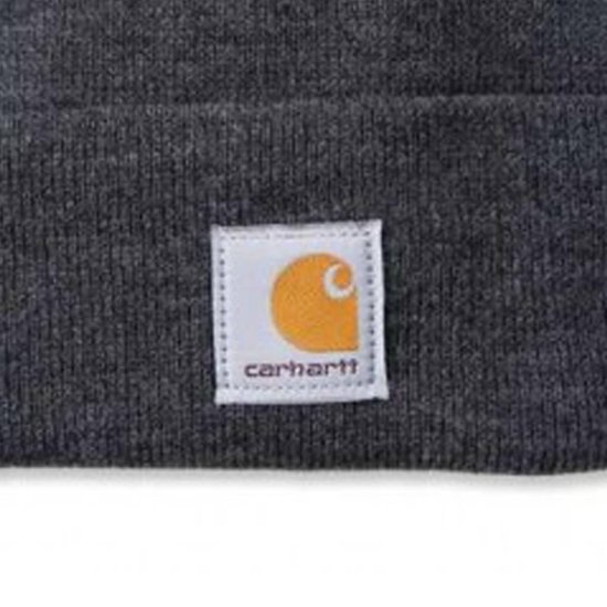 Carhartt Beanie Acrylic Watch Hat Coal Heather grey - Bonnet